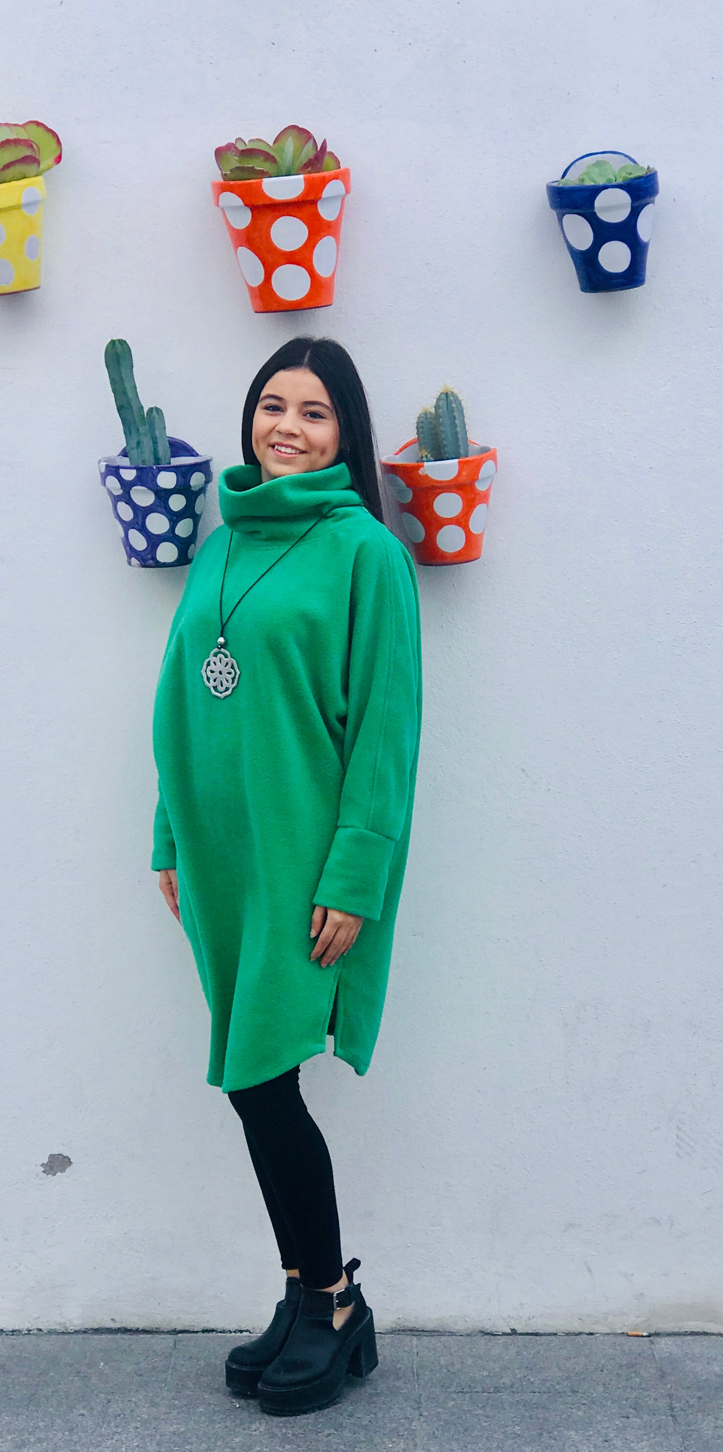 Vestido Polar Cuello